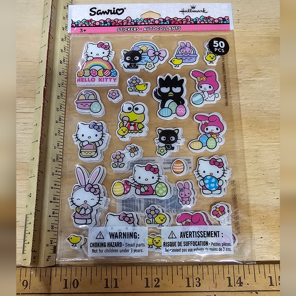 Sanrio Hello Kitty Puffy Stickers Sticker Pack From Hallmark